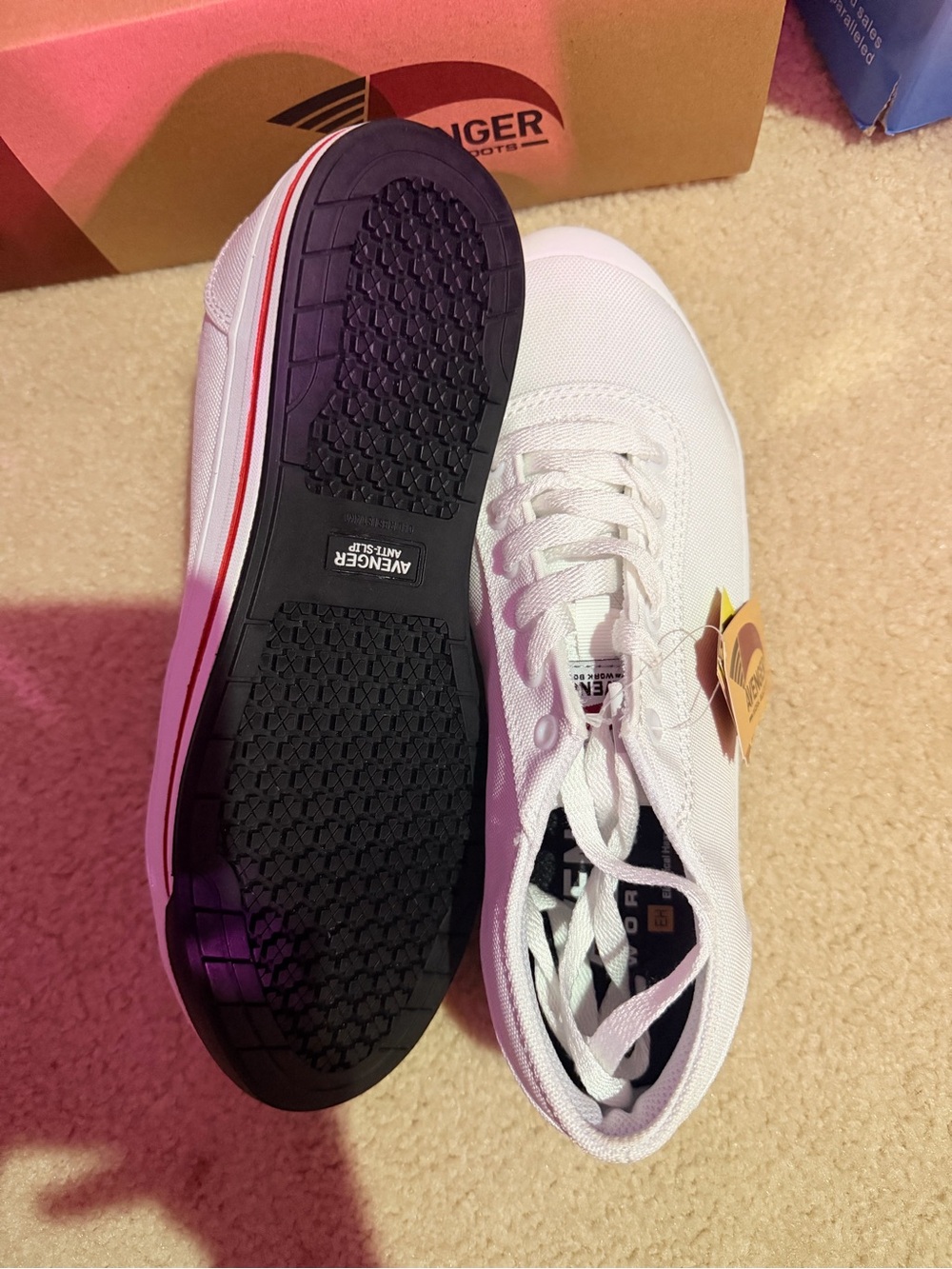 Women’s Avenger A227 Blade Work Shoe- Size 8 Wide